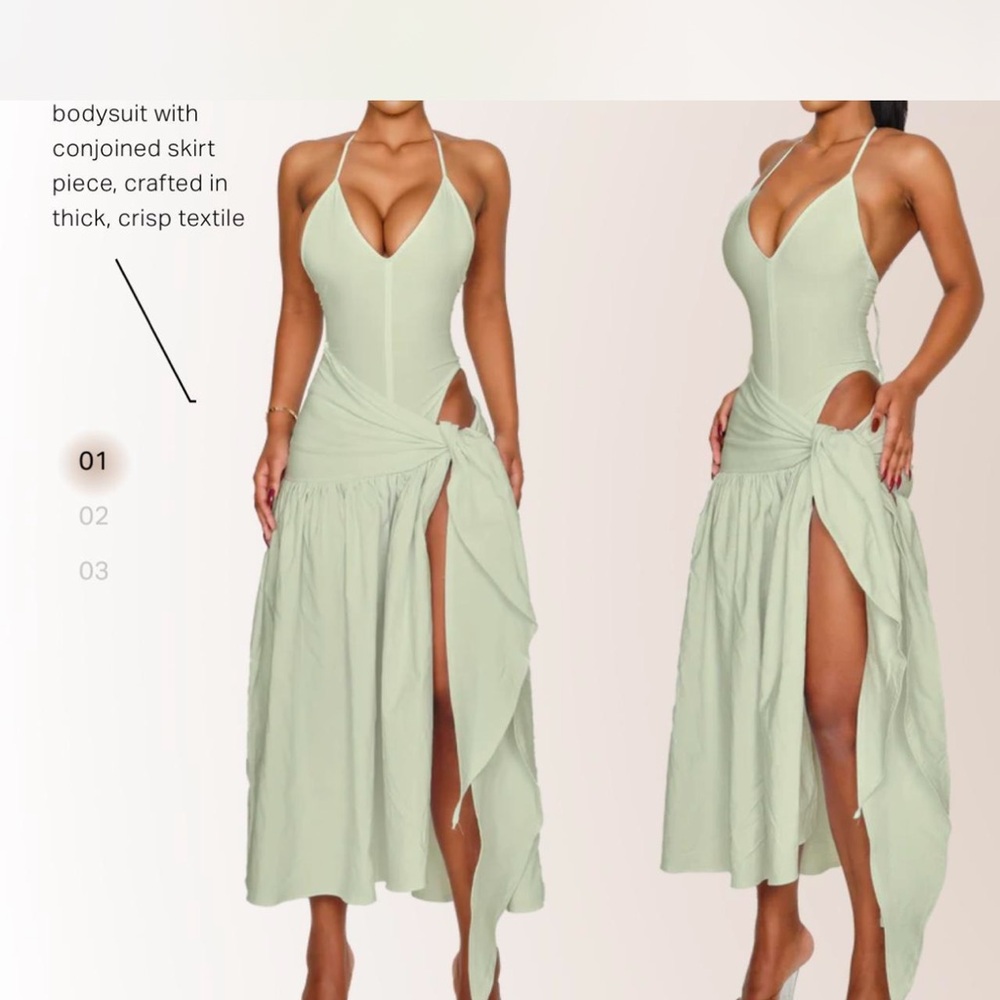 Coucoo ATACAMA DRESS - FRESH BREATH